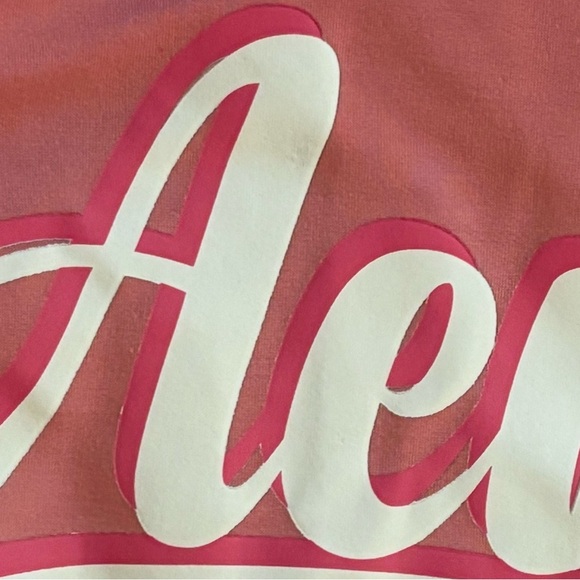 Chic Aeropostale Pink Long Sleeve Top - Picture 6 of 8
